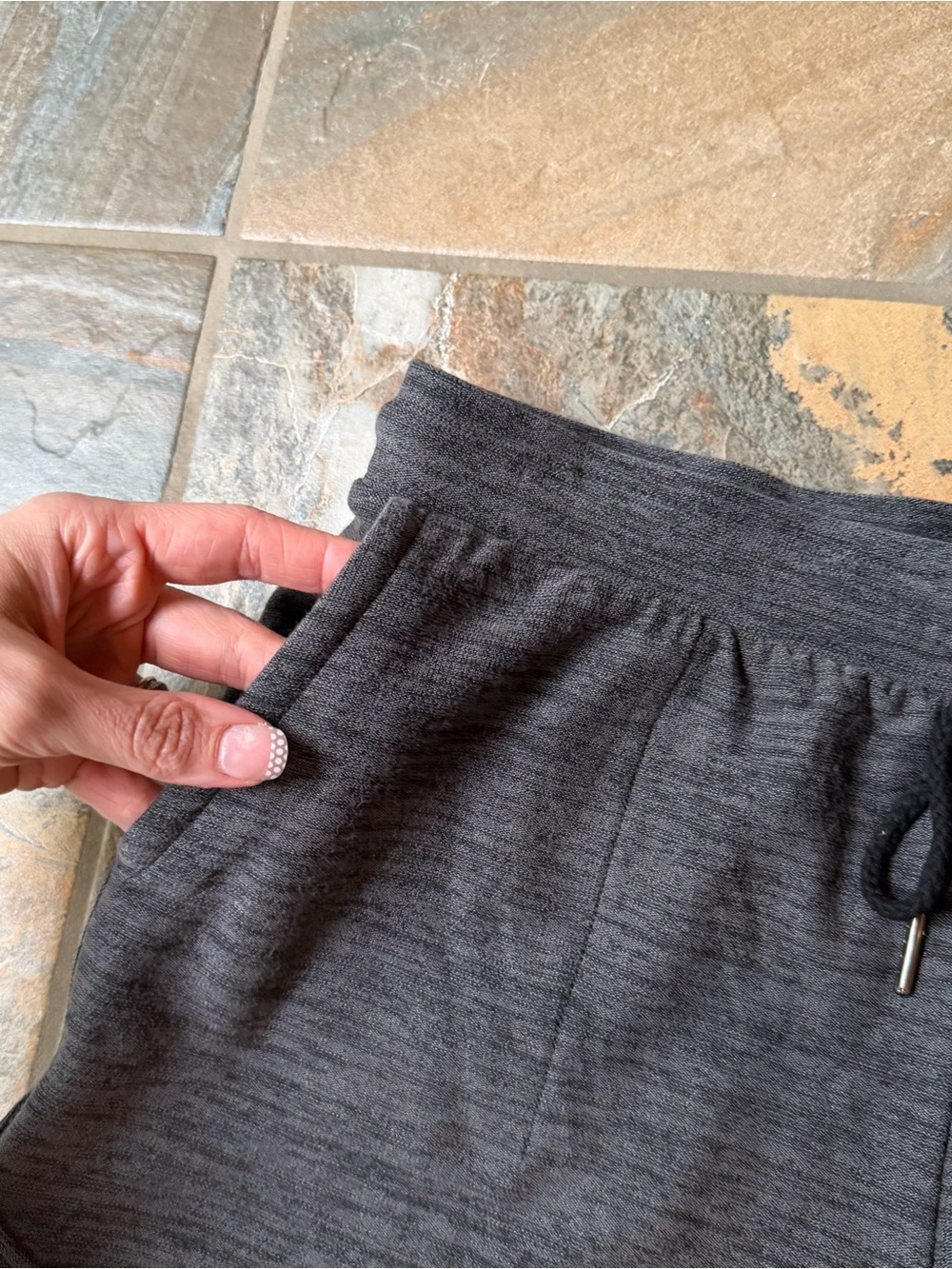 MeUndies Hacci Shorts Women’s Medium M Dark Heather Gray Lounge Sleep Pajama - Picture 2 of 11